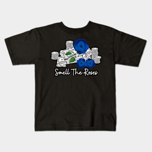 Smell The Blue Roses - Money Kids T-Shirt